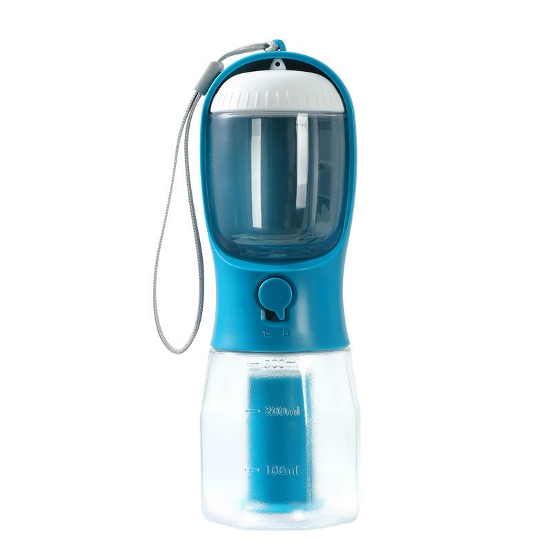 Dog Water Cup Drinking Food Garbage Bag Three - in - one Portable Small Multi - functional Pet Cups Pets Supplies - GenStyle,