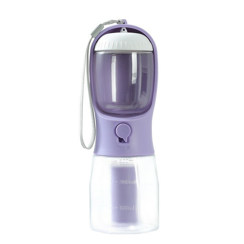 Dog Water Cup Drinking Food Garbage Bag Three - in - one Portable Small Multi - functional Pet Cups Pets Supplies - GenStyle,