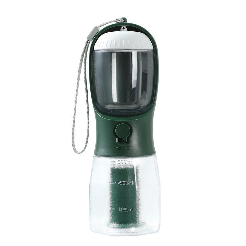 Dog Water Cup Drinking Food Garbage Bag Three - in - one Portable Small Multi - functional Pet Cups Pets Supplies - GenStyle,