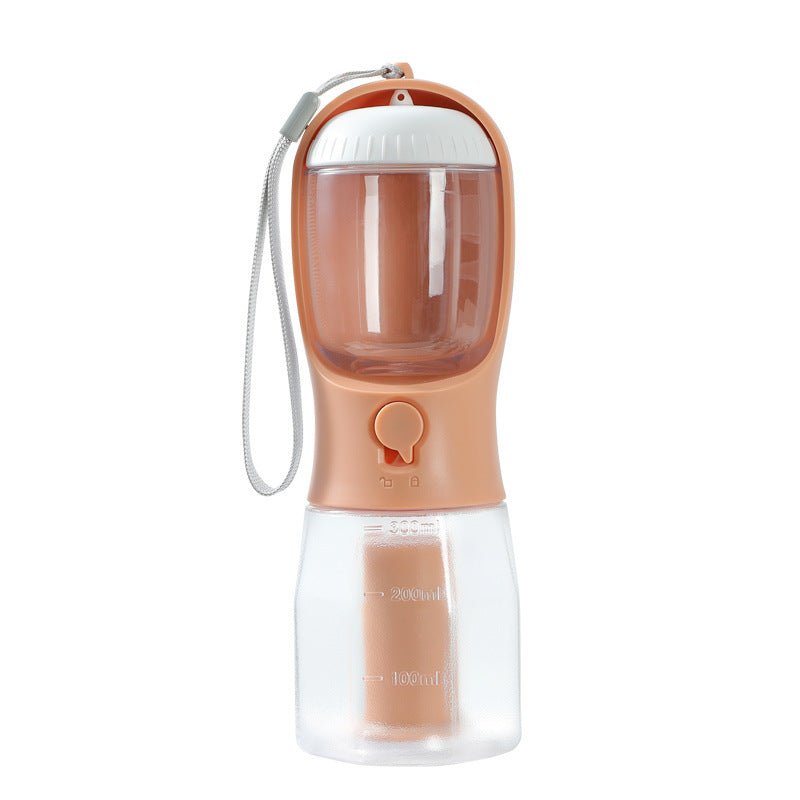 Dog Water Cup Drinking Food Garbage Bag Three - in - one Portable Small Multi - functional Pet Cups Pets Supplies - GenStyle,