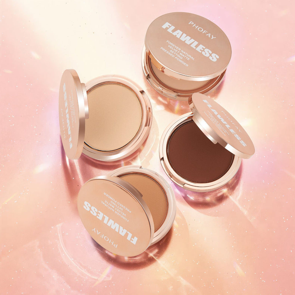 PHOFAY Matte Setting Pressed Powder - GenStyle,