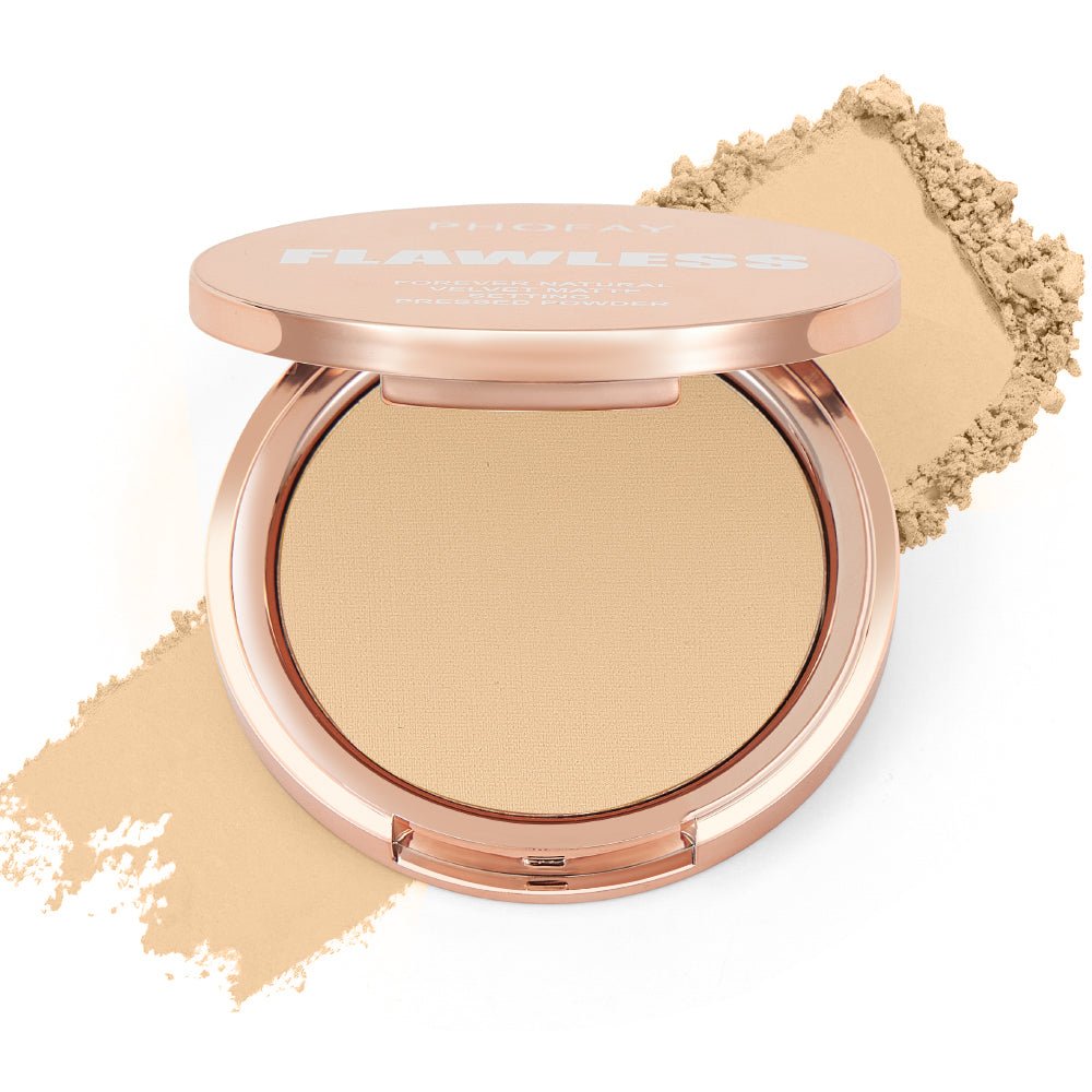 PHOFAY Matte Setting Pressed Powder - GenStyle,