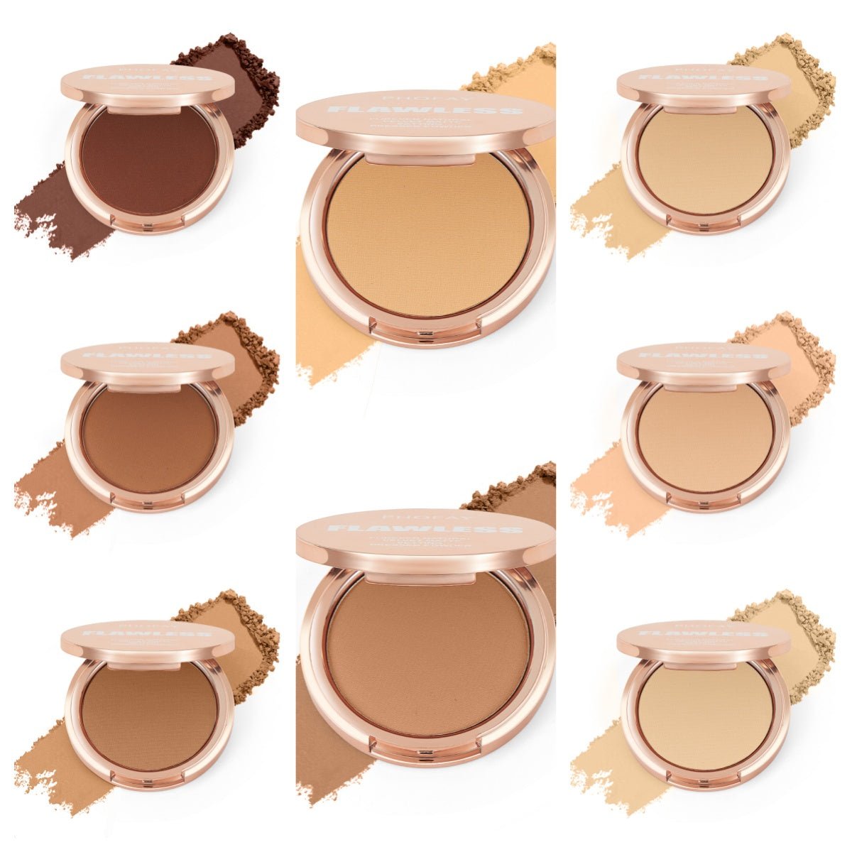 PHOFAY Matte Setting Pressed Powder - GenStyle,