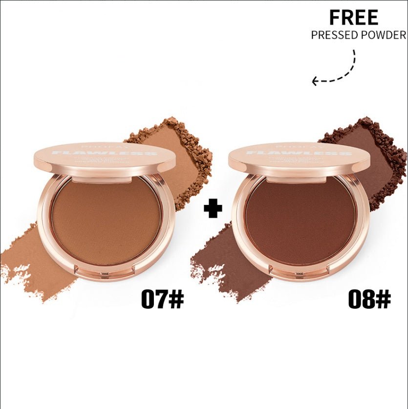 PHOFAY Matte Setting Pressed Powder - GenStyle,