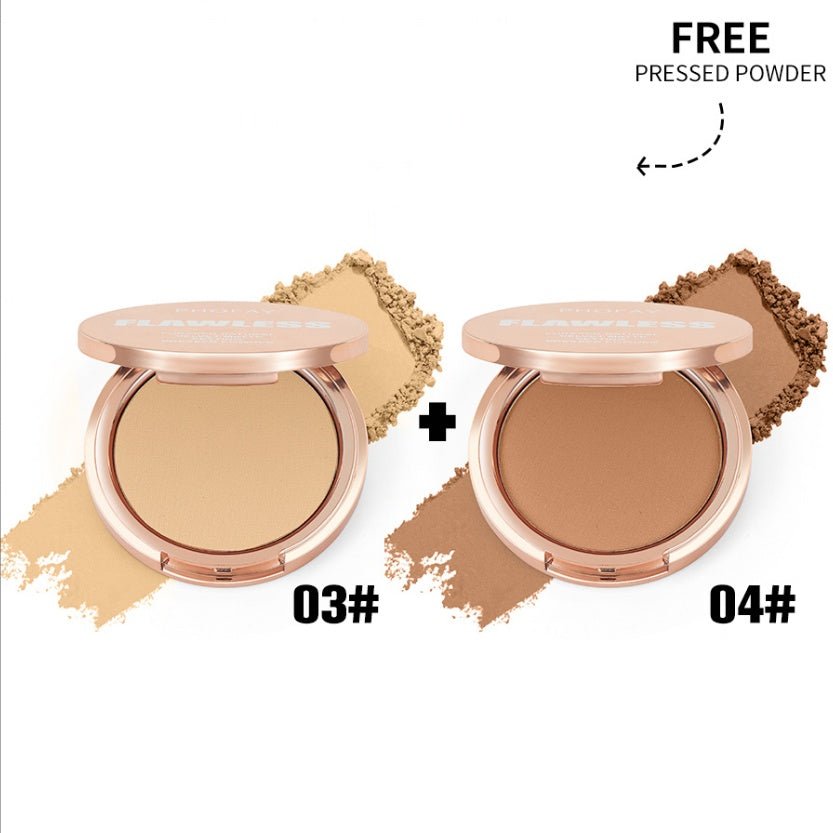 PHOFAY Matte Setting Pressed Powder - GenStyle,