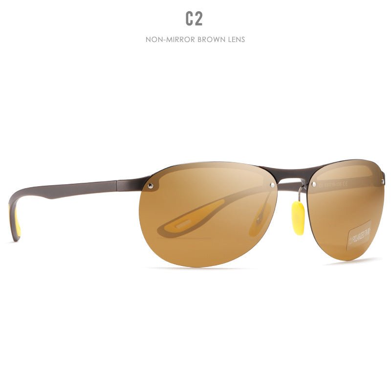 Polarized Sunglasses TR90 Outdoor Frameless - GenStyle,