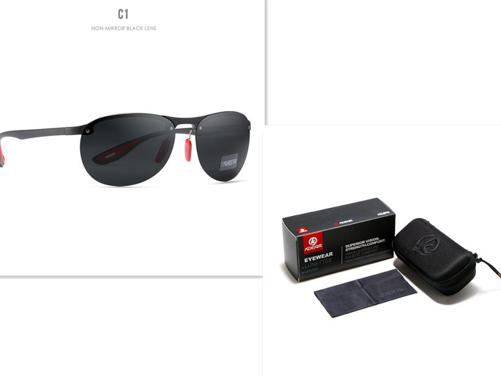Polarized Sunglasses TR90 Outdoor Frameless - GenStyle,