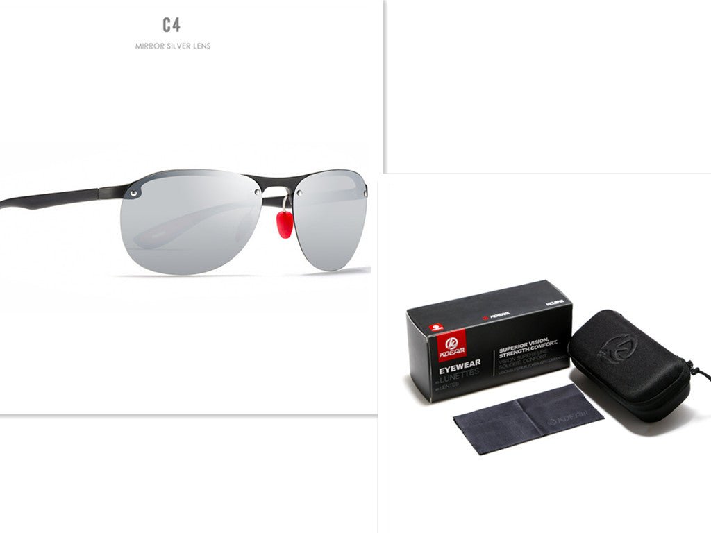 Polarized Sunglasses TR90 Outdoor Frameless - GenStyle,