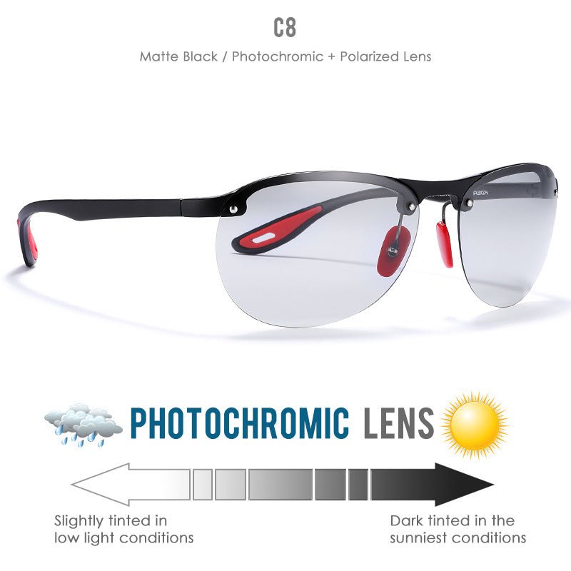 Polarized Sunglasses TR90 Outdoor Frameless - GenStyle,