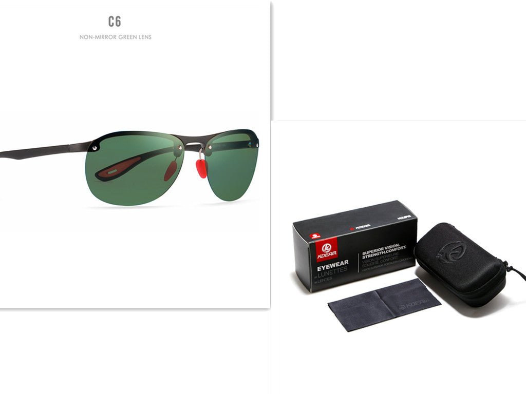 Polarized Sunglasses TR90 Outdoor Frameless - GenStyle,