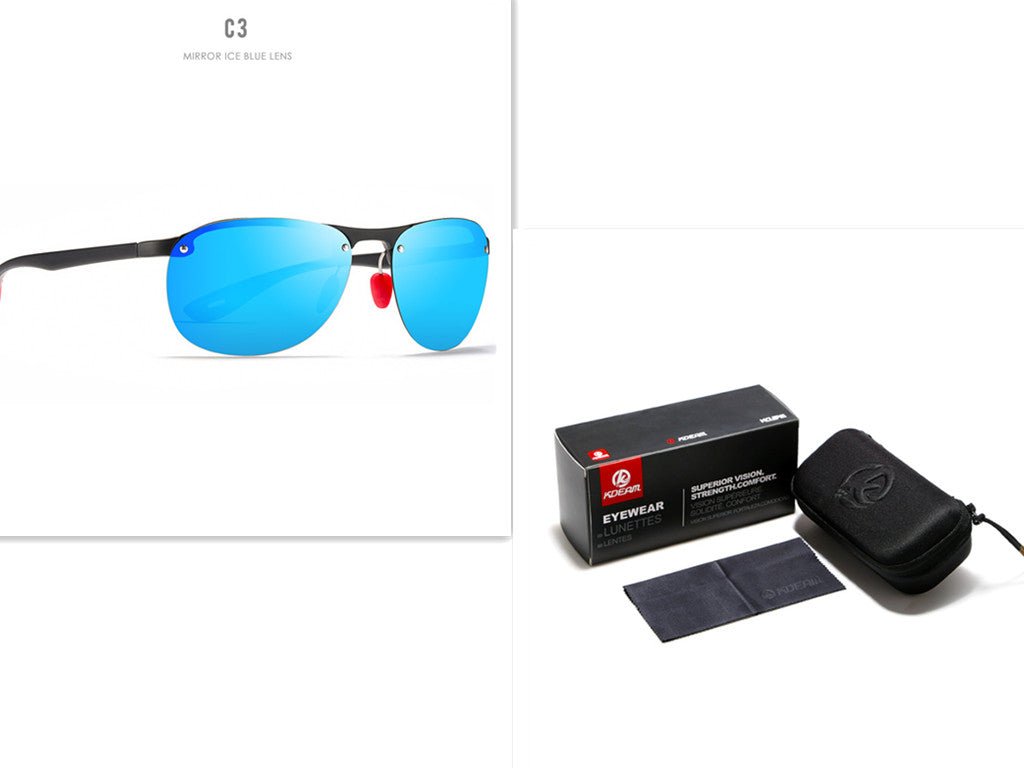 Polarized Sunglasses TR90 Outdoor Frameless - GenStyle,