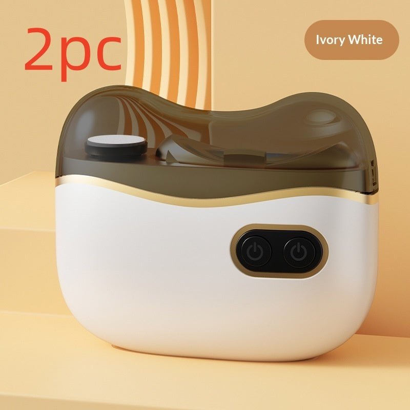 Quiet Portable Electric Nail Clipper - Cordless Rechargeable Nail Trimmer for Home Use, Safe No - Pinch Design for Fingernails and Toenails - GenStyle,