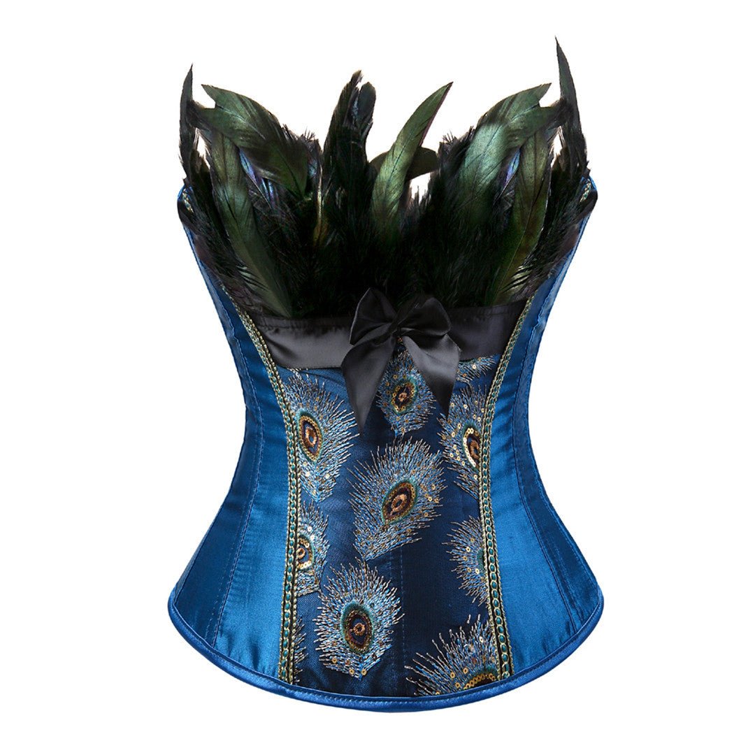 Women's Peacock Feather Fashion Shapewear - GenStyle,