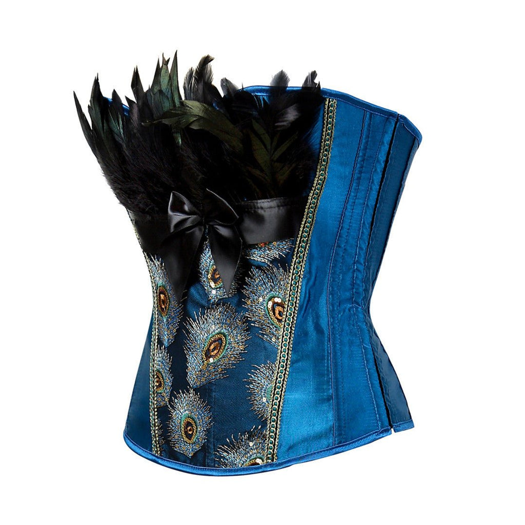 Women's Peacock Feather Fashion Shapewear - GenStyle,