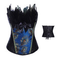 Women's Peacock Feather Fashion Shapewear - GenStyle,